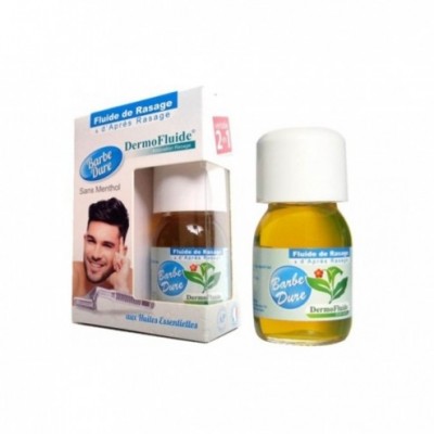 Fluide de rasage sans menthol et d’après-rasage