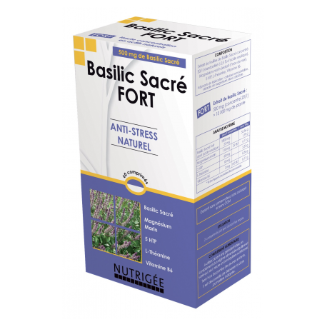 Basilic Sacre Fort 60 comprimes