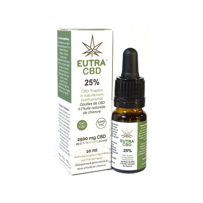 Gouttes CBD Eutra 25% - 10ml