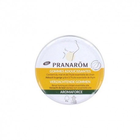 Gommes adoucissantes